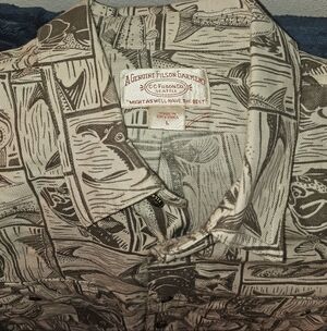 Filson Fish print Cotton Button-up Shirt